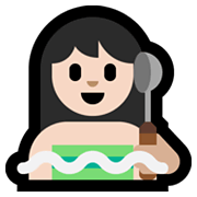 🧖🏻 Emoji Persona En Una Sauna: Tono De Piel Claro en Microsoft Windows 10 May 2019 Update.