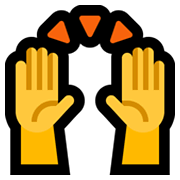 🙌 Emoji Mãos Para Cima na Microsoft Windows 10 May 2019 Update.