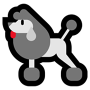 🐩 Emoji Poodle na Microsoft Windows 10 May 2019 Update.