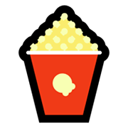 Emoji 🍿 Popcorn su Microsoft Windows 10 May 2019 Update.