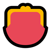 Emoji 👛 Borsellino su Microsoft Windows 10 May 2019 Update.