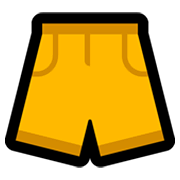 Emoji 🩳 Pantaloncini su Microsoft Windows 10 May 2019 Update.