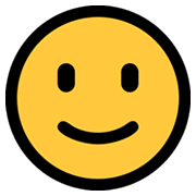 🙂 Emoji leicht lächelndes Gesicht Microsoft Windows 10 May 2019 Update.
