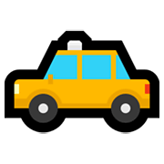 🚕 Emoji Taxi Microsoft Windows 10 May 2019 Update.
