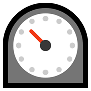 Emoji ⏲️ Timer su Microsoft Windows 10 May 2019 Update.
