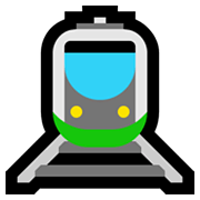 Emoji 🚊 Tram su Microsoft Windows 10 May 2019 Update.