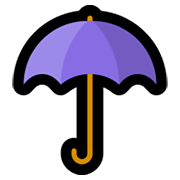 Emoji ☂️ Ombrello su Microsoft Windows 10 May 2019 Update.