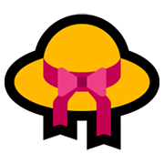 👒 Emoji Sombrero De Mujer en Microsoft Windows 10 May 2019 Update.