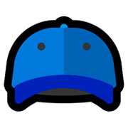 Emoji 🧢 Cappello Con Visiera su Microsoft Windows 10 October 2018 Update.