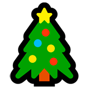 🎄 Emoji árbol De Navidad en Microsoft Windows 10 October 2018 Update.