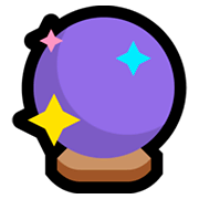 Emoji 🔮 Sfera Di Cristallo su Microsoft Windows 10 October 2018 Update.
