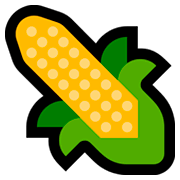 Emoji 🌽 Pannocchia su Microsoft Windows 10 October 2018 Update.