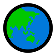 🌏 Emoji Globus mit Asien und Australien Microsoft Windows 10 October 2018 Update.