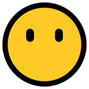 😶 Emoji Gesicht ohne Mund Microsoft Windows 10 October 2018 Update.