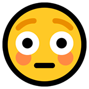 😳 Emoji Cara Sonrojada en Microsoft Windows 10 October 2018 Update.