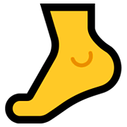 🦶 Emoji Fuß Microsoft Windows 10 October 2018 Update.