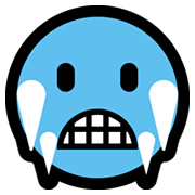 Emoji 🥶 Faccina Congelata su Microsoft Windows 10 October 2018 Update.