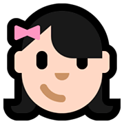 👧🏻 Emoji Menina: Pele Clara na Microsoft Windows 10 October 2018 Update.