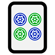 Mahjong - Vier Punkte
