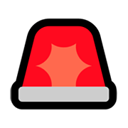 Emoji 🚨 Lampeggiante su Microsoft Windows 10 October 2018 Update.