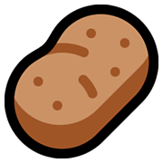 Emoji 🥔 Patata su Microsoft Windows 10 October 2018 Update.