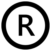 ®️ Emoji Registered-Trademark Microsoft Windows 10 October 2018 Update.