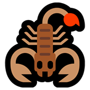 Émoji 🦂 Scorpion sur Microsoft Windows 10 October 2018 Update.