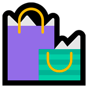 Émoji 🛍️ Sacs De Shopping sur Microsoft Windows 10 October 2018 Update.