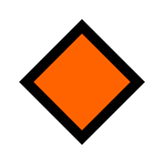 🔸 Emoji kleine orangefarbene Raute Microsoft Windows 10 October 2018 Update.
