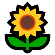 🌻 Emoji Sonnenblume Microsoft Windows 10 October 2018 Update.
