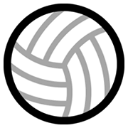 🏐 Emoji Volleyball Microsoft Windows 10 October 2018 Update.