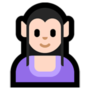 🧝🏻‍♀️ Emoji Elfa: Pele Clara na Microsoft Windows 10 October 2018 Update.