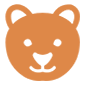 Emoji 🐻 Orso su Microsoft Windows 10.