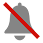 🔕 Emoji Campana Con Signo De Cancelación en Microsoft Windows 10.