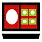 Emoji 🍱 Bento Box su Microsoft Windows 10.