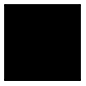 Émoji ⬛ Grand Carré Noir sur Microsoft Windows 10.
