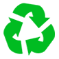 Émoji ♻️ Symbole Recyclage sur Microsoft Windows 10.