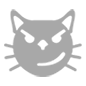 😼 Emoji Rosto De Gato Com Sorriso Irônico na Microsoft Windows 10.