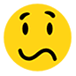 😕 Emoji verwundertes Gesicht Microsoft Windows 10.