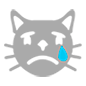 Emoji 😿 Gatto Che Piange su Microsoft Windows 10.