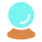 Emoji 🔮 Sfera Di Cristallo su Microsoft Windows 10.