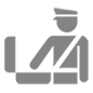 Emoji 🛃 Simbolo Della Dogana su Microsoft Windows 10.