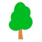 🌳 Emoji árbol De Hoja Caduca en Microsoft Windows 10.