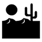 Emoji 🏜️ Deserto su Microsoft Windows 10.