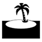 🏝️ Emoji Ilha Deserta na Microsoft Windows 10.