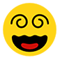 😵 Emoji benommenes Gesicht Microsoft Windows 10.