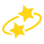 Emoji 💫 Stella Con Scia su Microsoft Windows 10.