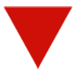 Emoji 🔽 Pulsante A Triangolo Rivolto Verso Il Basso su Microsoft Windows 10.