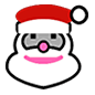 Emoji 🎅 Babbo Natale su Microsoft Windows 10.