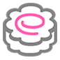 Emoji 🍥 Tortino Di Pesce A Spirale su Microsoft Windows 10.